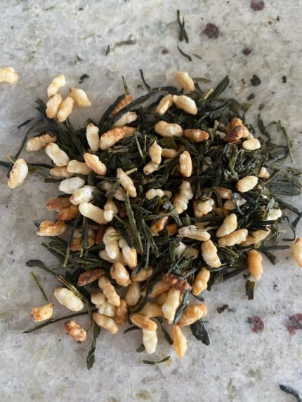 Thé Genmaicha thé vert -Riz (100g)